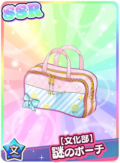 【文化部】謎のポーチ
